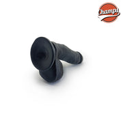 Champs - Teddy - Dual Density Dildo - 16 cm - Zwart-Erotiekvoordeel.nl