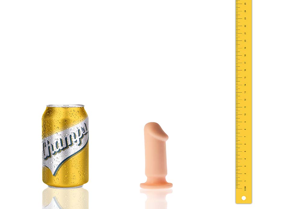 Champs - Tiny - Original Dildo - 9 x 3,3 cm - Lichte Huidskleur-Laced-up.nl