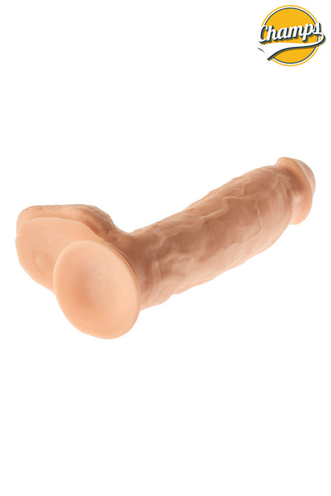 Champs - Veiny - Original Dildo - 31.5 x 6 cm - Lichte Huidskleur-Laced-up.nl