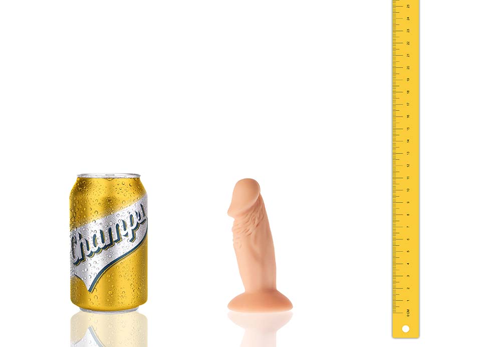 Champs - Willy - Original Dildo - 11 x 3,4 cm - Lichte Huidskleur-Laced-up.nl