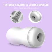 Chisa - Boost Bulbed - Stroker Masturbator - White-Laced-up.nl