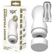 Chisa - Boost Polkadot - Stroker Masturbator - Wit-Laced-up.nl
