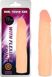 Chisa - Buigbare Cyberskin Dildo - 17 cm - Lichte Huidskleur-laced-up.nl
