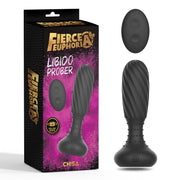 Chisa - Libido Prober - Vibrerende Buttplug met Afstandsbediening - Zwart-laced-up.nl