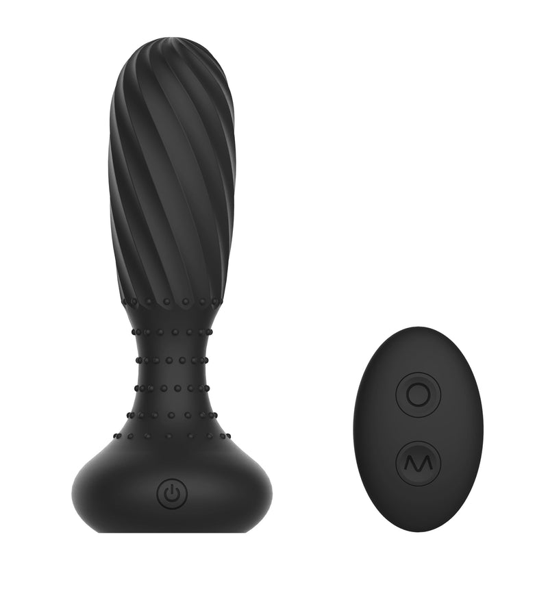 Chisa - Libido Prober - Vibrerende Buttplug met Afstandsbediening - Zwart-laced-up.nl