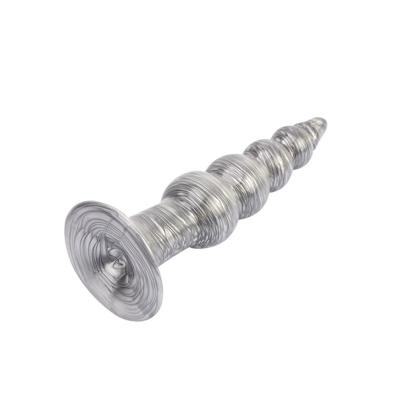 Chisa - Silver Buttplug - Colt Bisley - Zilver - Maat L-Laced-up.nl