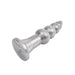 Chisa - Silver Buttplug - Colt Bisley - Zilver - Maat L-Laced-up.nl