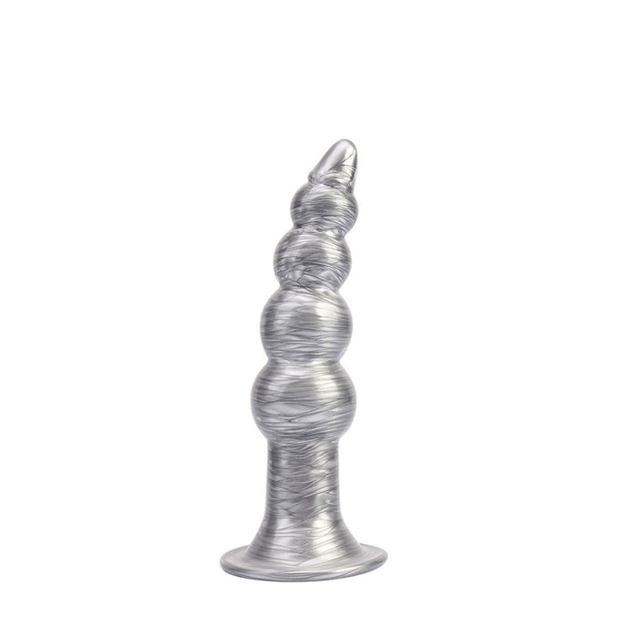 Chisa - Silver Buttplug - Colt Bisley - Zilver - Maat L-Laced-up.nl