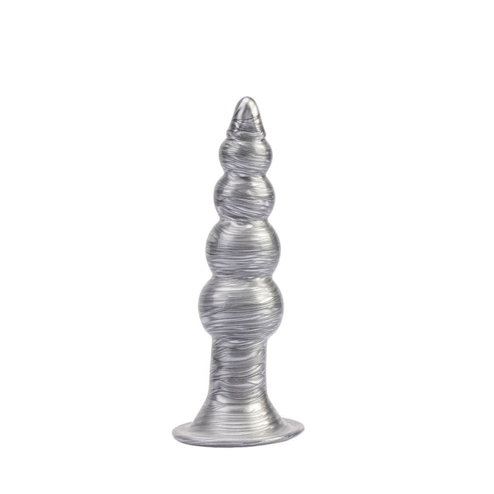 Chisa - Silver Buttplug - Colt Bisley - Zilver - Maat L-Laced-up.nl