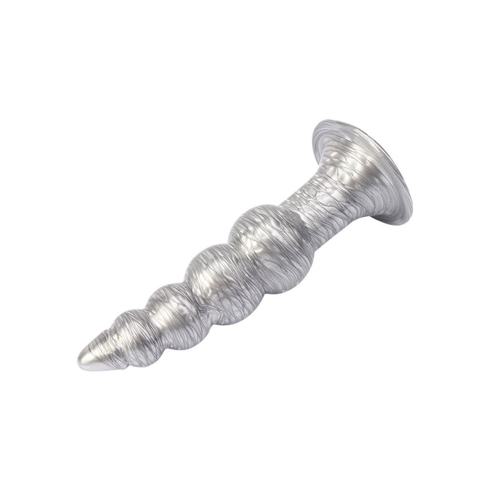 Chisa - Silver Buttplug - Colt Bisley - Zilver - Maat L-Laced-up.nl