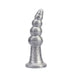 Chisa - Silver Buttplug - Colt Bisley - Zilver - Maat L-Laced-up.nl