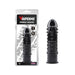 Chisa Novelties - Swirls - Geribbelde Penis Sleeve - Zwart-Laced-up.nl