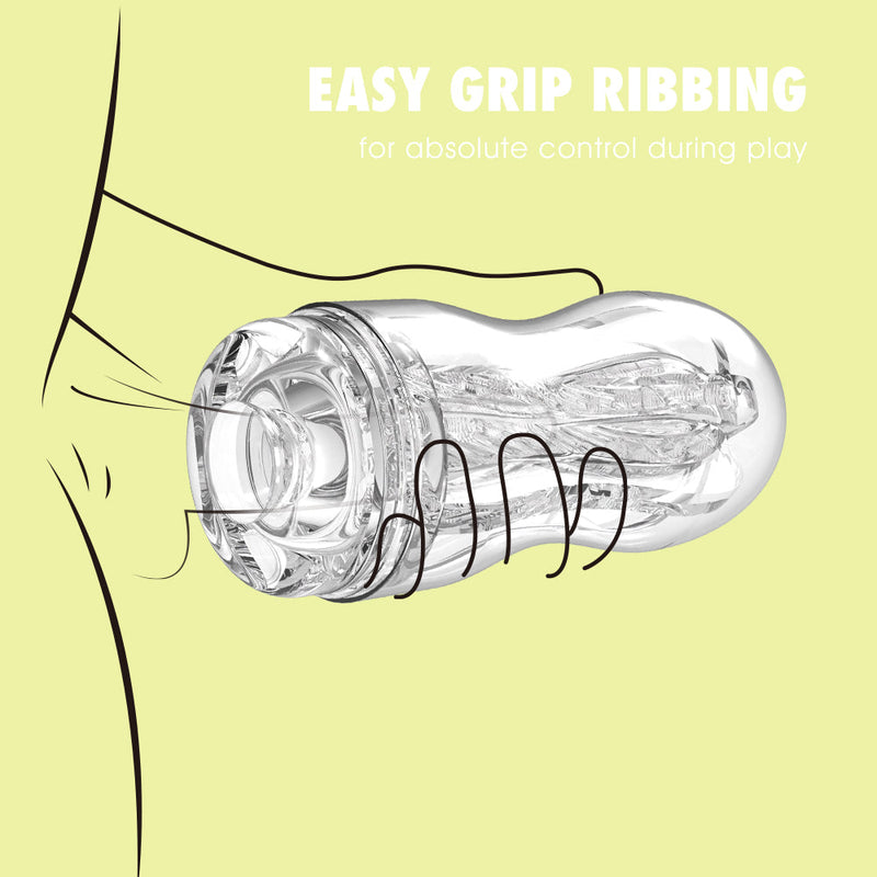 Chisa - Original Portable Boost Cup - Cup Masturbator - Transparant-Erotiekvoordeel.nl