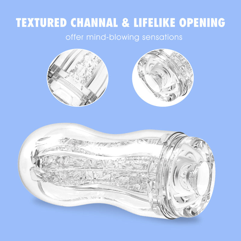 Chisa - Original Portable Dainty Cup - Cup Masturbator - Clear-Laced-up.nl