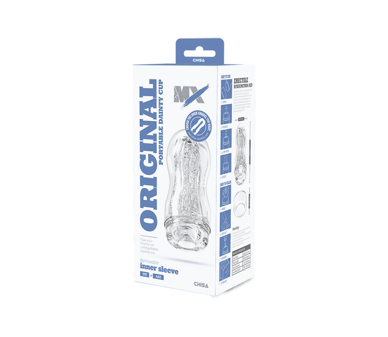 Chisa - Original Portable Dainty Cup - Cup Masturbator - Clear-Laced-up.nl
