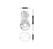Chisa - Original Portable Dainty Cup - Cup Masturbator - Clear-Laced-up.nl