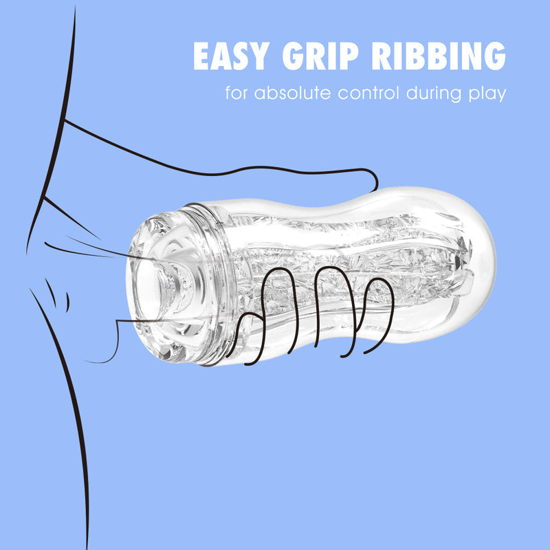 Chisa - Original Portable Dainty Cup - Cup Masturbator - Clear-Laced-up.nl