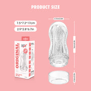 Chisa - Original Portable Lewd Cup - Cup Masturbator - Clear-Laced-up.nl