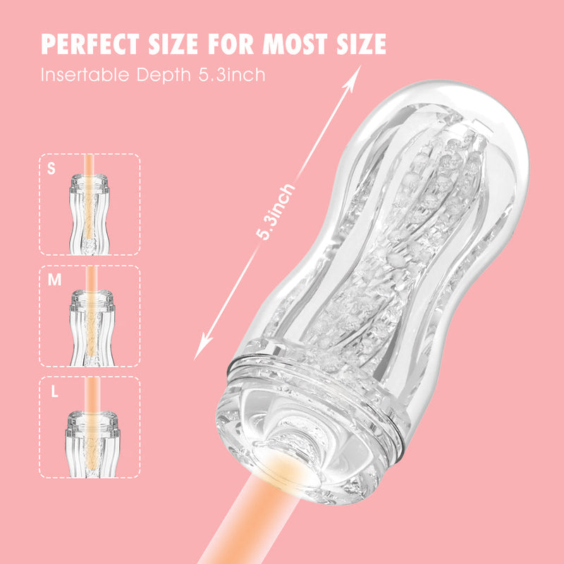 Chisa - Original Portable Lewd Cup - Cup Masturbator - Clear-Laced-up.nl