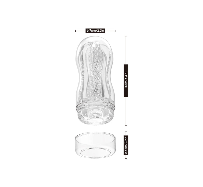 Chisa - Original Portable Lewd Cup - Cup Masturbator - Clear-Laced-up.nl