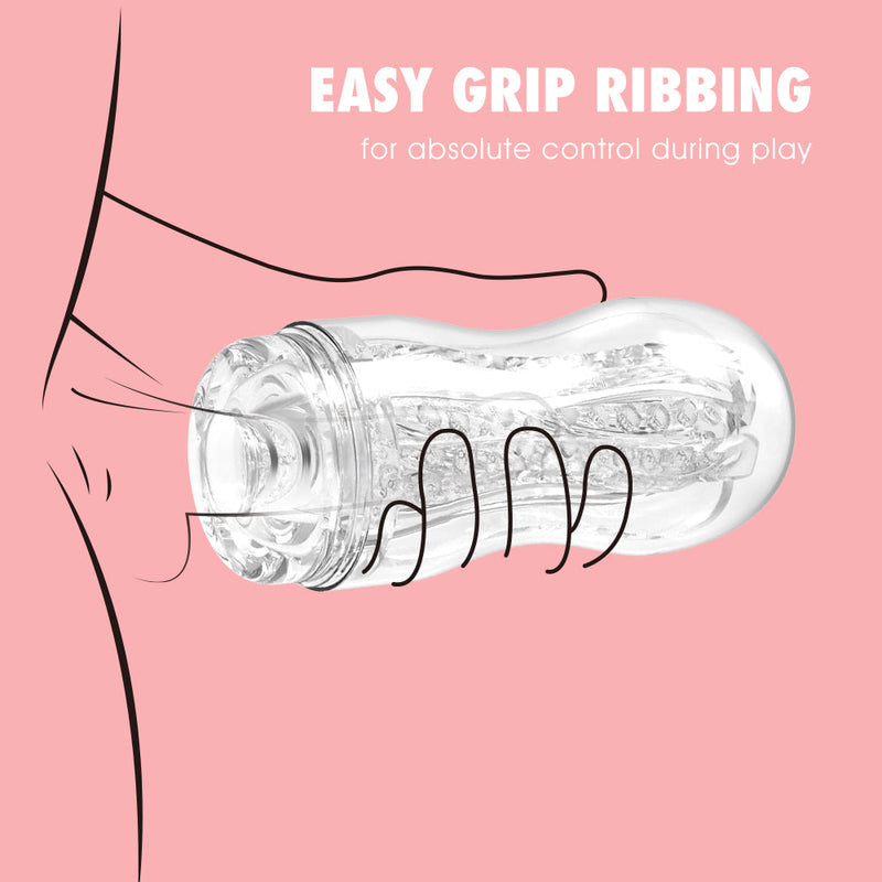 Chisa - Original Portable Lewd Cup - Cup Masturbator - Clear-Laced-up.nl