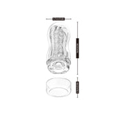 Chisa - Original Portable Porno Cup - Cup Masturbator - Transparant-Erotiekvoordeel.nl