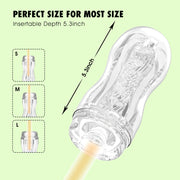 Chisa - Original Portable Whack Cup - Cup Masturbator - Transparant-Erotiekvoordeel.nl