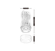 Chisa - Original Portable Wild Cup - Cup Masturbator - Transparant-Erotiekvoordeel.nl