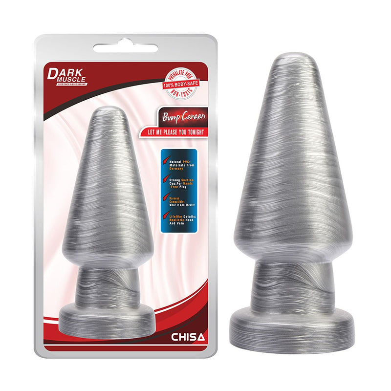 Chisa - Silver Buttplug - Canaan - Zilver-Erotiekvoordeel.nl