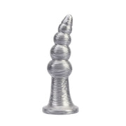 Chisa - Silver Buttplug - Colt Bisley - Zilver - Maat L-Erotiekvoordeel.nl