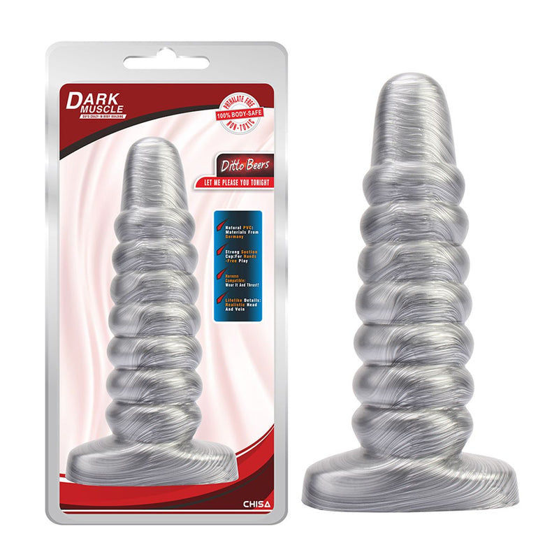 Chisa - Silver Dildo - Ditto Beers - Zilver-Erotiekvoordeel.nl