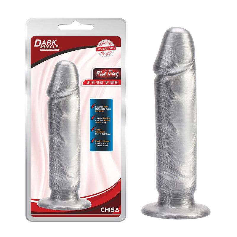 Chisa - Silver Dildo - Phut Dong - Zilver-Erotiekvoordeel.nl