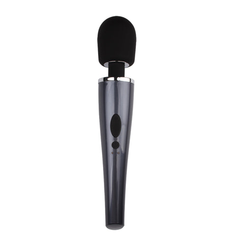 Chisa - Sorli Magic Wand - Oplaadbare Wand Vibrator - Zwart-Erotiekvoordeel.nl