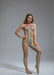 Cindylove - Bodystocking - Catsuit met Rijgveter Illusie - One size - Rainbow-Laced-up.nl