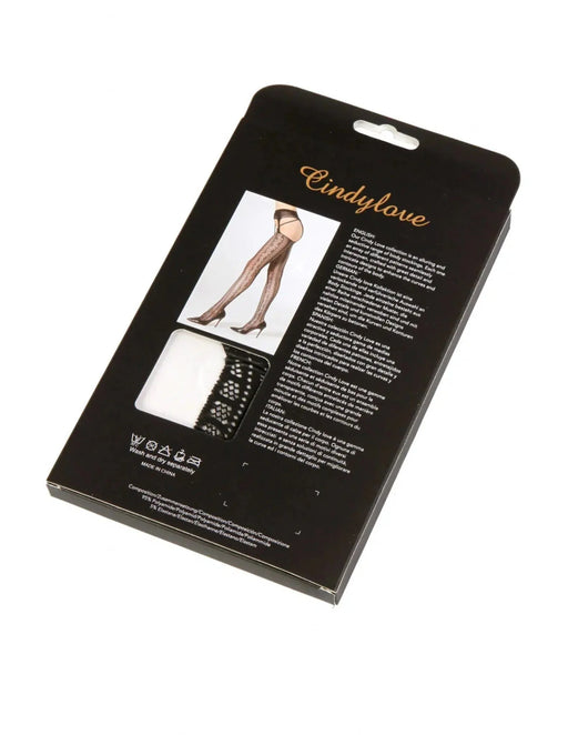 Cindylove - Jarretelkousen - No. 45108 - One Size - Zwart-Laced-up.nl