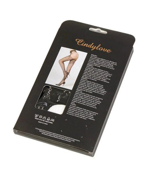 Cindylove - Jarretelkousen - No. 45350 - One Size - Zwart-Laced-up.nl