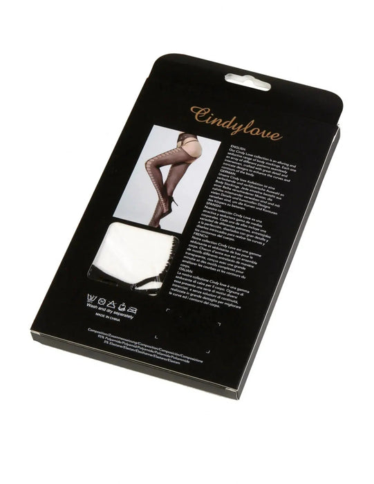 Cindylove - Jarretelkousen - No. 48450 - One Size - Zwart-Laced-up.nl