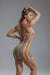 Cindylove - Mini Jurkje Stretch Mesh - One size - Rainbow-Laced-up.nl
