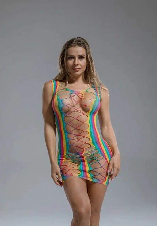 Cindylove - Visnet Jurkje - One size - Rainbow-Laced-up.nl