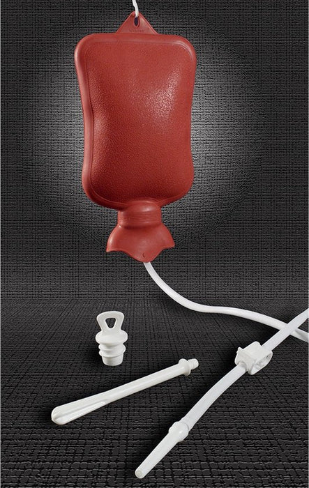 CleanStream - Enema set met rubberen fles-Laced-up.nl
