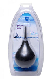 Cleanstream - Anaal Douche Met Ballon Reservoir En Dunne Tip - Zwart-Laced-up.nl