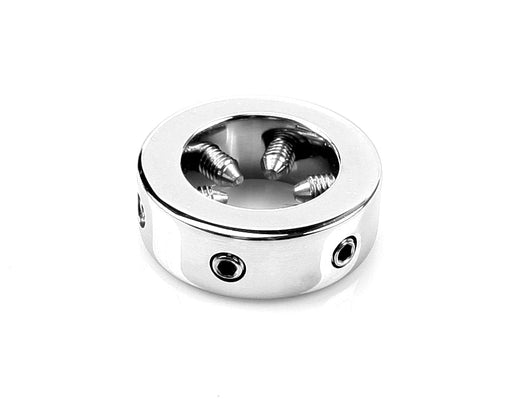 Kiotos - Cockring RVS Met verstelbare schroeven aan de Binnenkant-Laced-up.nl