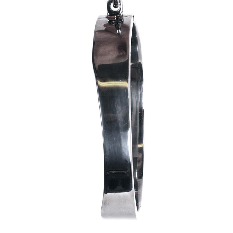Kiotos - Ovalen Collar - Ergonomische vorm voor draagcomfort - Afsluitbaar - RVS-Laced-up.nl