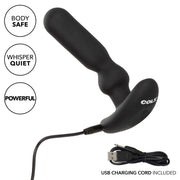 Colt - Anal-T - Oplaadbare Vibrerende Buttplug - Zwart-Laced-up.nl