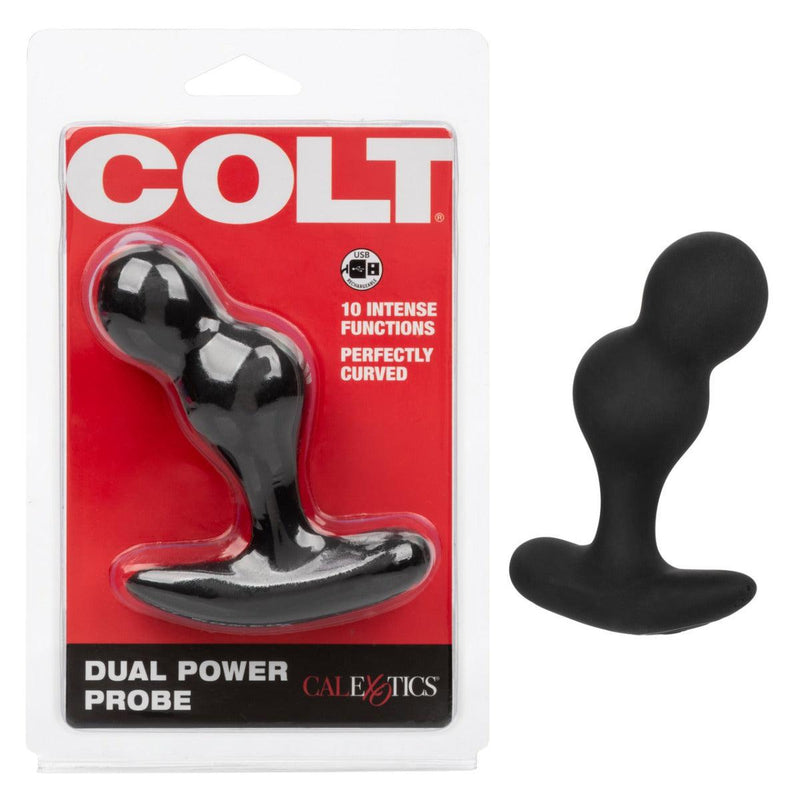 Colt - Oplaadbare Dual Power Probe - Prostaat Plug - Zwart-laced-up.nl