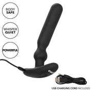 Colt - Oplaadbare Large Anal-T - Vibrerende Buttplug - Zwart-Laced-up.nl