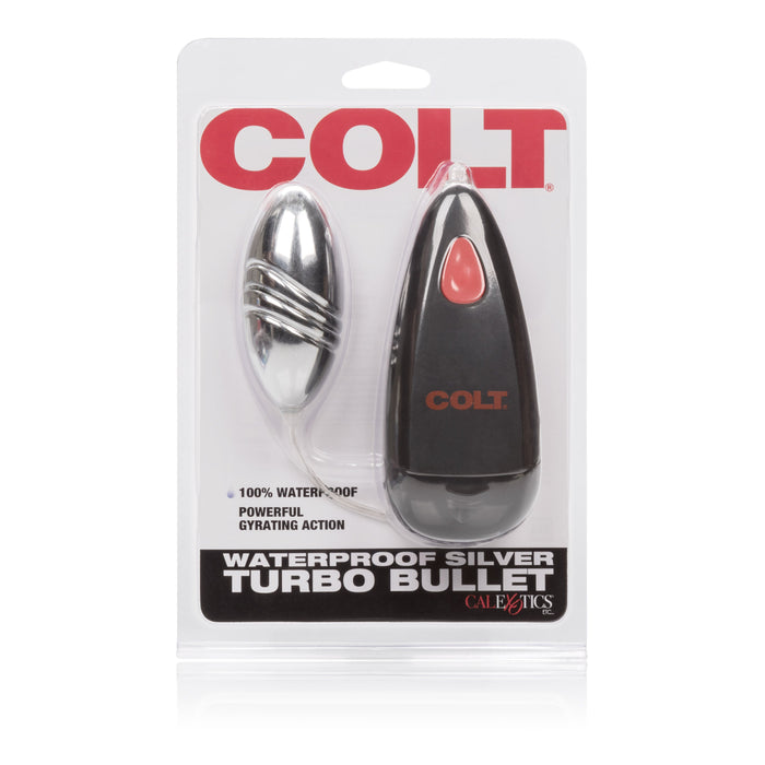 Colt - Waterproof Turbo Vibrerend Eitje - Zilver-Laced-up.nl