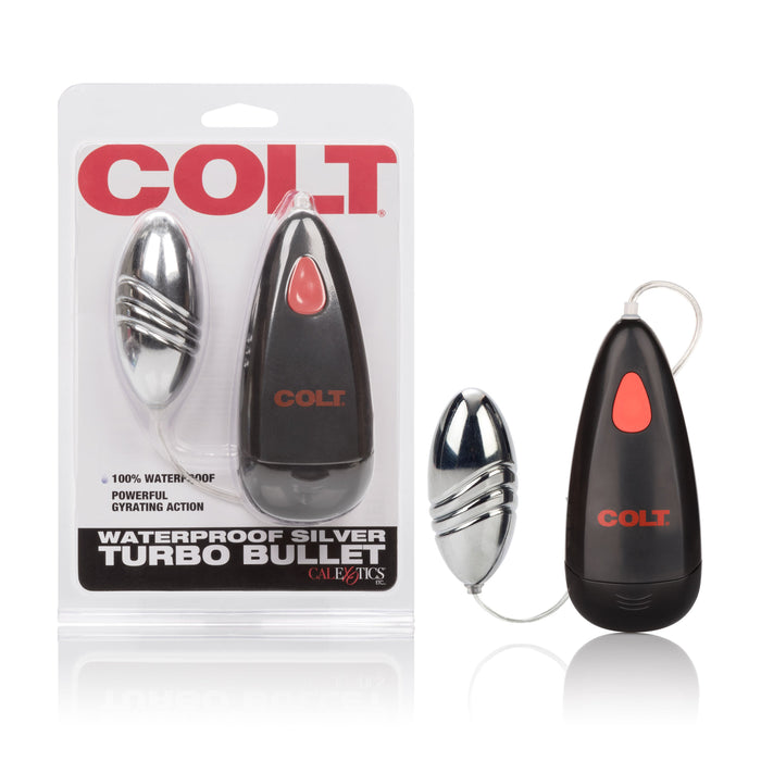 Colt - Waterproof Turbo Vibrerend Eitje - Zilver-Laced-up.nl