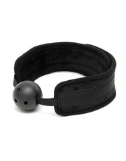 Rimba - Comfortabele ball gag - Zwart - Verstelbaar-Laced-up.nl