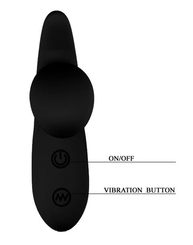 Crazy Bull - Backie - Prostaat Vibrator - Zwart-Erotiekvoordeel.nl